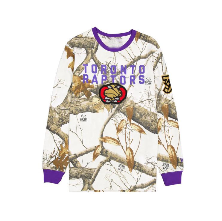 Men 2025 NBA Toronto Raptors long sleeve T shirts style 1